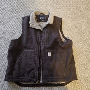 Carhartt brown vest